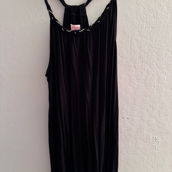 Candie's Tops - Candie's Elegant Black Chemise